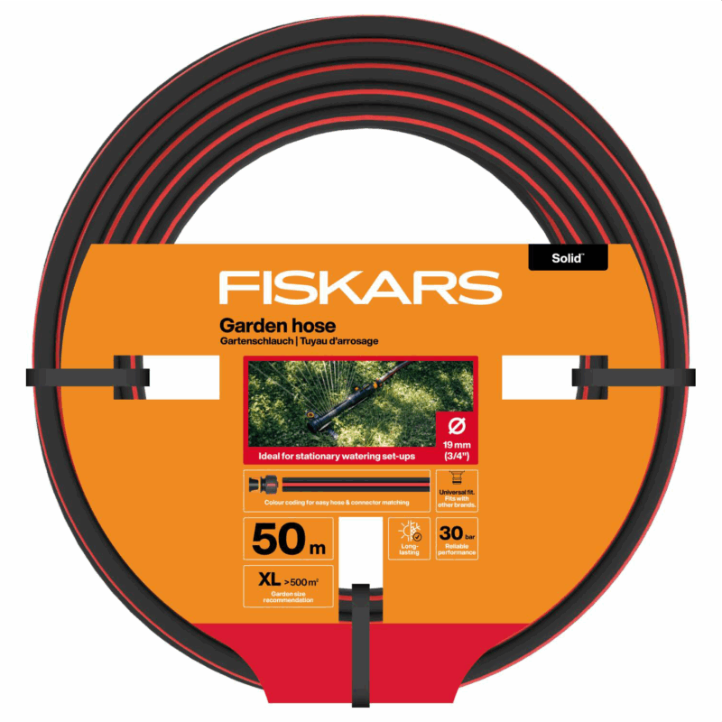 1076063 Fiskars vatnsslanga Solid 3/4" 50m