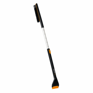 1078493 Fiskars Rúðuskafa m. kústi X-series lengjanleg
